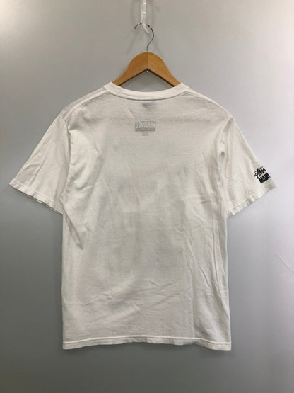 【中古品】【メンズ】 STUSSY × MARVEL ステューシー マーベル SPIDERMAN T-SHIRT 半袖Tシャツ トップス 142-260519-yn-29-min サイズ：S カラー：ホワイト 万代Net店