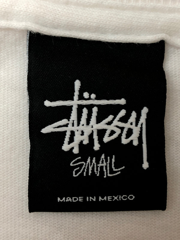 【中古品】【メンズ】 STUSSY × MARVEL ステューシー マーベル SPIDERMAN T-SHIRT 半袖Tシャツ トップス 142-260519-yn-29-min サイズ：S カラー：ホワイト 万代Net店