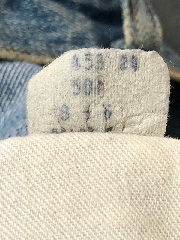 【現状渡し品】【メンズ】 LEVI'S リーバイス 501 66前期 DENIM PANTS 501 デニム パンツ ヴィンテージ メンズ ボトムス ジーンズ 157-260515-em-36-min サイズ：W35 カラー：インディゴブルー 万代Net店