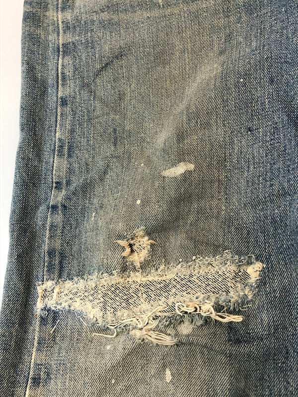 【現状渡し品】【メンズ】 LEVI'S リーバイス 501 66前期 DENIM PANTS 501 デニム パンツ ヴィンテージ メンズ ボトムス ジーンズ 157-260515-em-36-min サイズ：W35 カラー：インディゴブルー 万代Net店