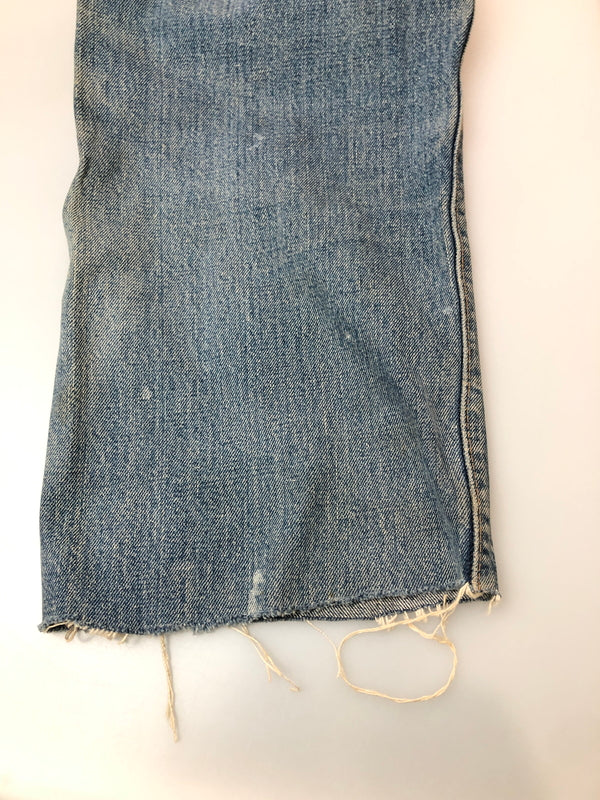 【現状渡し品】【メンズ】 LEVI'S リーバイス 501 66前期 DENIM PANTS 501 デニム パンツ ヴィンテージ メンズ ボトムス ジーンズ 157-260515-em-36-min サイズ：W35 カラー：インディゴブルー 万代Net店