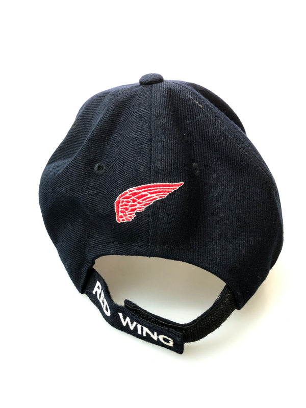 【中古品】【メンズ/レディース】 REDWING レッドウィング LOGO CAP ロゴ キャップ 帽子 ビーニー アメリカ 185-260519-em-01-min カラー：ネイビー 万代Net店