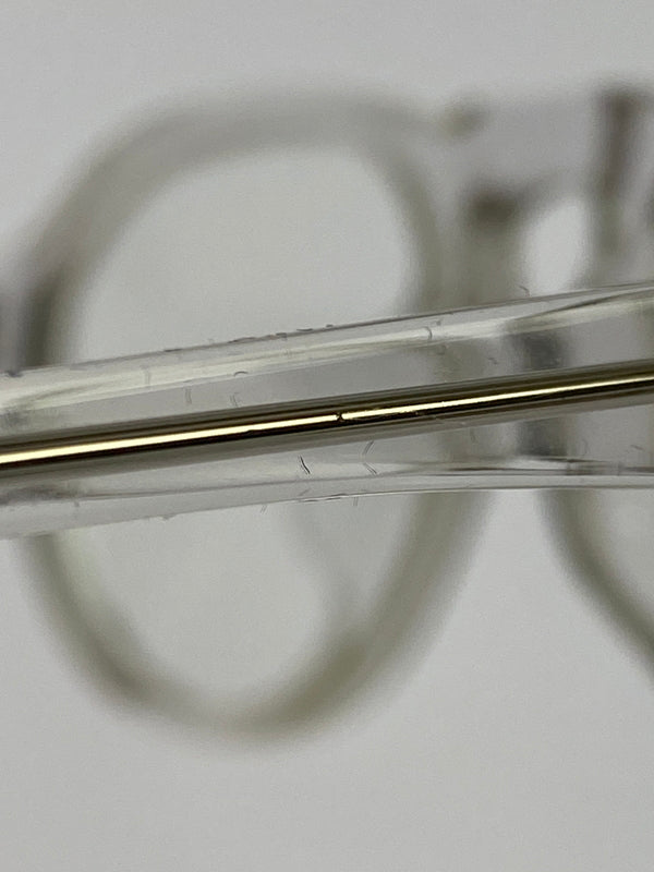【中古品】【メンズ】 OWN オウン 07 CLEAR ナンバーセブン クリア メガネ 眼鏡 パイロットグラス 49□21-145 203-260512-em-20-min カラー：クリア 万代Net店