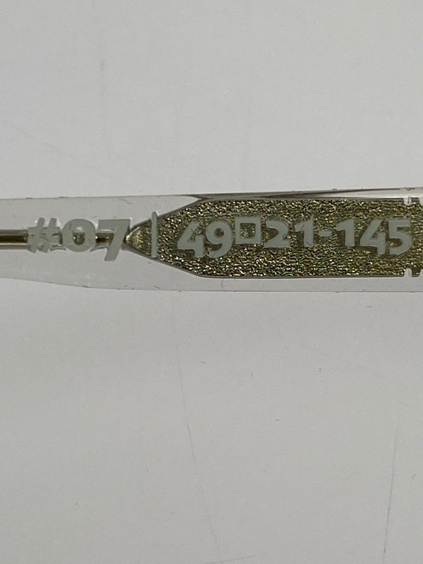 【中古品】【メンズ】 OWN オウン 07 CLEAR ナンバーセブン クリア メガネ 眼鏡 パイロットグラス 49□21-145 203-260512-em-20-min カラー：クリア 万代Net店
