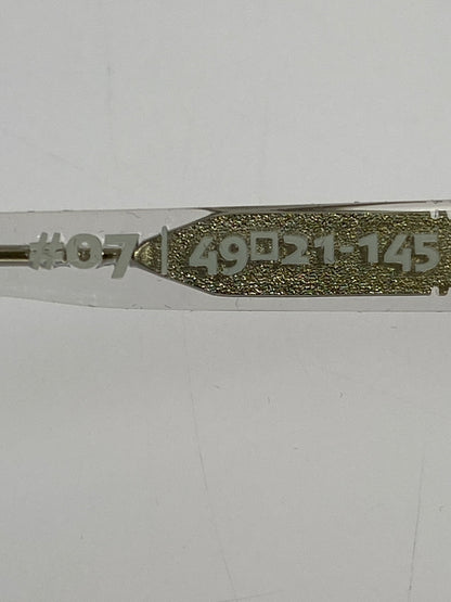 【中古品】【メンズ】 OWN オウン 07 CLEAR ナンバーセブン クリア メガネ 眼鏡 パイロットグラス 49□21-145 203-260512-em-20-min カラー：クリア 万代Net店