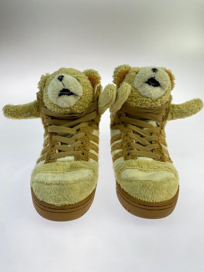 【中古品】【レディース】 ADIDAS アディダス × JEREMY SCOTT G44000 TEDDY BEAR 靴 シューズ スニーカー 160-260517-AS-45-min サイズ：24.5cm カラー：ブラウン 万代Net店