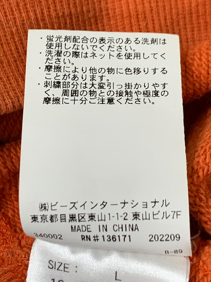 【中古品】【メンズ】 XLARGE エクストララージ FLOWER PULLOVER HOODIE 101224012009 プルオーバー パーカー フーディー メンズ トップス フード付きトレーナー 142-260518-em-39-min サイズ：L カラー：オレンジ 万代Net店