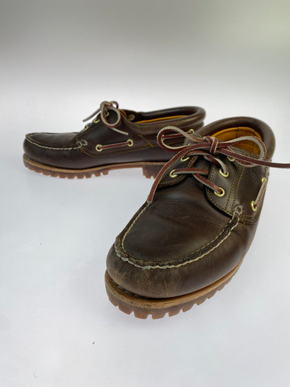 【現状渡し品】【メンズ】 TIMBERLAND ティンバーランド AUTHENTICS 3EYE CLASSIC LUG オーセンティック スリーアイ クラシック ラグ 靴 164-260519-yn-09-min サイズ：26.0cm カラー：ブラウン 万代Net店