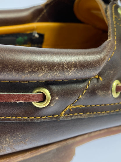 【現状渡し品】【メンズ】 TIMBERLAND ティンバーランド AUTHENTICS 3EYE CLASSIC LUG オーセンティック スリーアイ クラシック ラグ 靴 164-260519-yn-09-min サイズ：26.0cm カラー：ブラウン 万代Net店
