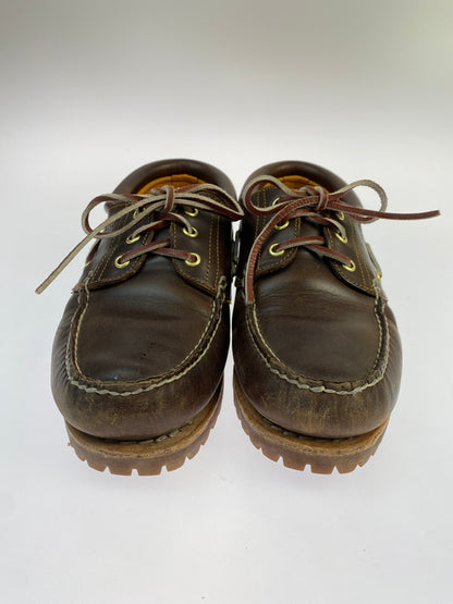【現状渡し品】【メンズ】 TIMBERLAND ティンバーランド AUTHENTICS 3EYE CLASSIC LUG オーセンティック スリーアイ クラシック ラグ 靴 164-260519-yn-09-min サイズ：26.0cm カラー：ブラウン 万代Net店