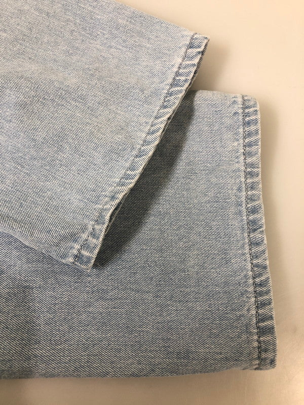 【中古品】【メンズ】 X-LARGE エクストララージ 01201613 EMBROIDERY DENIM PANT デニムパンツ ボトムス 153-260520-AS-26-min サイズ：32inch カラー：ライトインディゴ 万代Net店