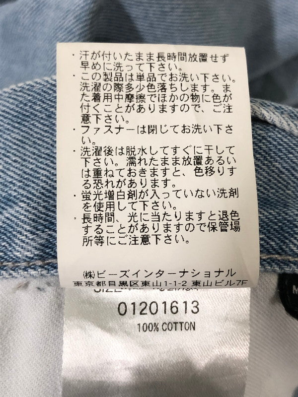 【中古品】【メンズ】 X-LARGE エクストララージ 01201613 EMBROIDERY DENIM PANT デニムパンツ ボトムス 153-260520-AS-26-min サイズ：32inch カラー：ライトインディゴ 万代Net店