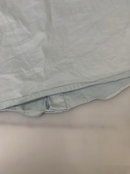 【現状渡し品】【メンズ】 OFF WHITE オフホワイト OMGA079E19D22002 19SS DOUBLE SHIRT ダブルシャツ 142-260516-zi-01-min サイズ：M カラー：ライトブルー 万代Net店