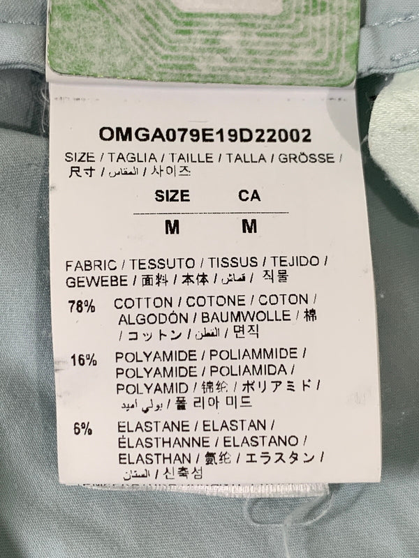 【現状渡し品】【メンズ】 OFF WHITE オフホワイト OMGA079E19D22002 19SS DOUBLE SHIRT ダブルシャツ 142-260516-zi-01-min サイズ：M カラー：ライトブルー 万代Net店