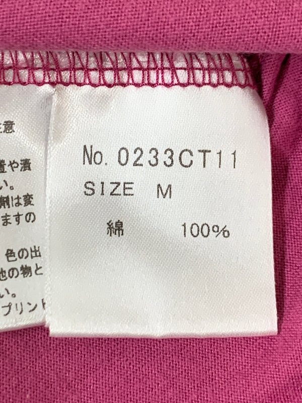 【中古品】【メンズ】 HYSTERIC GLAMOUR ヒステリックグラマー GIRL POSTER TEE ガール ポスター 半袖Tシャツ メンズ トップス 140-260518-em-43-min サイズ：M カラー：ピンク 万代Net店