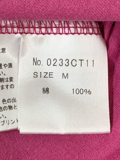 【中古品】【メンズ】 HYSTERIC GLAMOUR ヒステリックグラマー GIRL POSTER TEE ガール ポスター 半袖Tシャツ メンズ トップス 140-260518-em-43-min サイズ：M カラー：ピンク 万代Net店