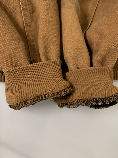 【中古品】【メンズ】 CARHARTT カーハート ACTIVE JACKET J130 BRN アクティブ ジャケット メンズ アウター コットン 146-260515-em-25-min サイズ：XL カラー：ブラウン 万代Net店
