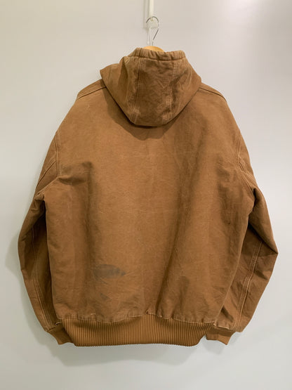 【中古品】【メンズ】 CARHARTT カーハート ACTIVE JACKET J130 BRN アクティブ ジャケット メンズ アウター コットン 146-260515-em-25-min サイズ：XL カラー：ブラウン 万代Net店