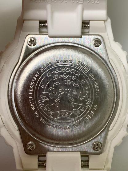 【中古品】【メンズ/レディース】 G-SHOCK ジーショック LOV-21B-7DR Gプレゼンツ ラバーズコレクション 腕時計 ペアモデル 196-260719-AS-1-min カラー：ホワイト 万代Net店