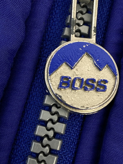 【現状渡し品】【メンズ】 BOSS PROTECH BATTING VEST VINTAGE ボス プロテック 中綿ベスト ライトアウター ヴィンテージ 146-260512-yn-04-min サイズ：XL カラー：ブルー系 万代Net店