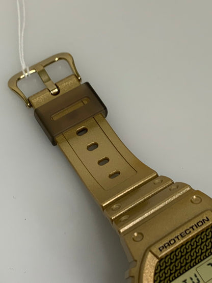 【中古美品】【メンズ/レディース】 CASIO カシオ G-SHOCK 5600 SERIES DWE-5600HG-1DR ジーショック 5600シリーズ 海外モデル クォーツ腕時計 196-260715-yn-33-min カラー：ゴールド 万代Net店