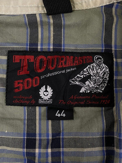 【現状渡し品】【メンズ】 BELSTAFF TOURMASTER 550 NYLON JACKET ベルスタッフ ツアーマスター550 ナイロンジャケット コート アウター 146-260512-yn-06-min サイズ：44 カラー：ベージュ 万代Net店