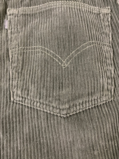 【中古品】【メンズ】 LEVI'S リーバイス 90S SILVER TAB CORDUROY BUGGY PANTS コーデュロイバギーパンツ 157-260516-zi-02-min サイズ：W36L34 カラー：グレー系 万代Net店