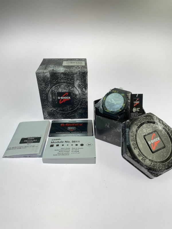 【中古美品】【メンズ】 CASIO カシオ G-SHOCK GA-2100 SERIES GA-2100SU-1AER ジーショック アナデジ クォーツ腕時計 196-260519-yn-16-min カラー：ブラック 万代Net店