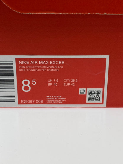 【未使用品】【メンズ】 NIKE ナイキ IQ9397-068 AIR MAX EXCEE 靴 シューズ スニーカー 160-260517-AS-1-min サイズ：26.5cm カラー：IRON GREY/HYPER CRIMSON-BLACK 万代Net店