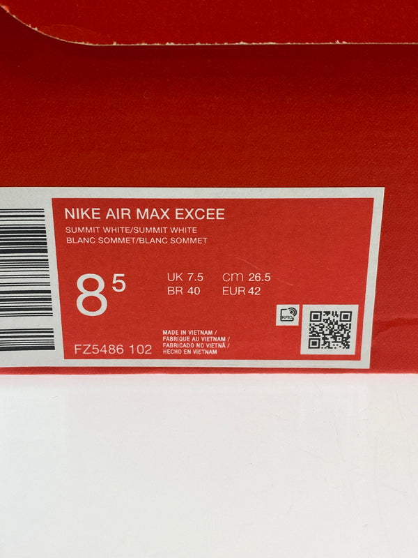 【未使用品】【メンズ】 NIKE ナイキ FZ5486-102 AIR MAX EXCEE 靴 シューズ スニーカー 160-260517-AS-2-min サイズ：26.5cm カラー：SUMMIT WHITE 万代Net店