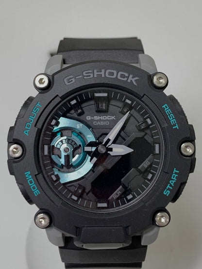【中古美品】【メンズ/レディース】 CASIO カシオ G-SHOCK GA-2200M-1ADR GA-2200M-1ADR ジーショック 2200シリーズ 海外モデル アナデジ クォーツ腕時計 196-260715-yn-39-min カラー：ブラック 万代Net店