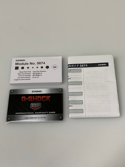 【中古美品】【メンズ/レディース】 CASIO カシオ G-SHOCK GA-2200M-1ADR GA-2200M-1ADR ジーショック 2200シリーズ 海外モデル アナデジ クォーツ腕時計 196-260715-yn-39-min カラー：ブラック 万代Net店