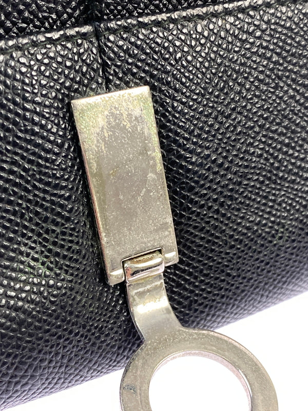 【現状渡し品】【メンズ/レディース】 BVLGARI ブルガリ LONG CRIP WALLET ロング クリップ ウォレット 長財布 181-260713-KS-11-min カラー：ブラック 万代Net店