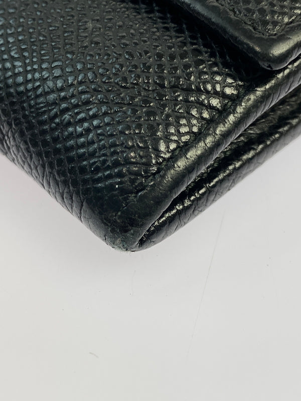【現状渡し品】【メンズ/レディース】 BVLGARI ブルガリ LONG CRIP WALLET ロング クリップ ウォレット 長財布 181-260713-KS-11-min カラー：ブラック 万代Net店
