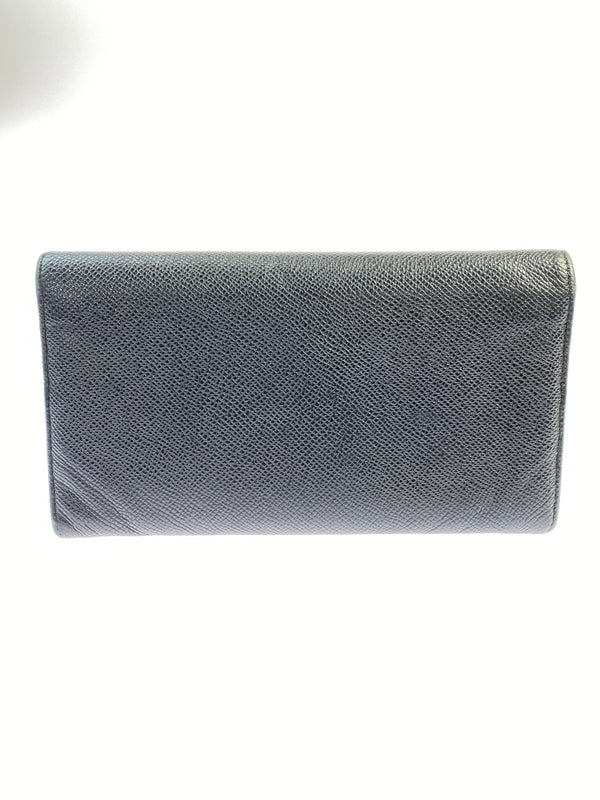 【現状渡し品】【メンズ/レディース】 BVLGARI ブルガリ LONG CRIP WALLET ロング クリップ ウォレット 長財布 181-260713-KS-11-min カラー：ブラック 万代Net店