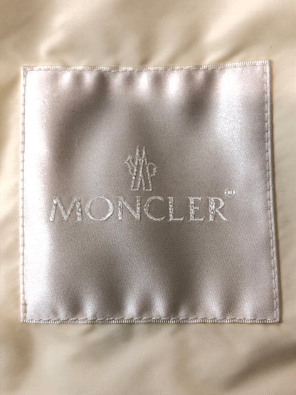 【中古品】【メンズ】 MONCLER モンクレール 23SS OCTANO LOGO APPLIQUED HO I10911A00143 53A5E オクタン ロゴ アップリケ フーデッド シェル ジャケット メンズ ライトアウター 141-260515-em-28-min サイズ：3 カラー：アイボリー 万代Net店