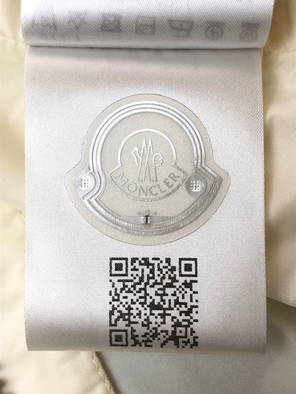 【中古品】【メンズ】 MONCLER モンクレール 23SS OCTANO LOGO APPLIQUED HO I10911A00143 53A5E オクタン ロゴ アップリケ フーデッド シェル ジャケット メンズ ライトアウター 141-260515-em-28-min サイズ：3 カラー：アイボリー 万代Net店