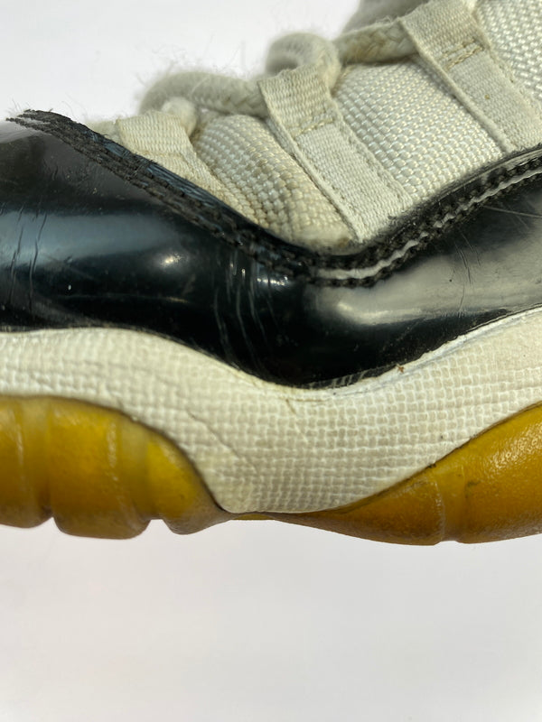【現状渡し品】【メンズ/レディース】 NIKE ナイキ 378038-100 GS AIR JORDAN 11 RETRO CONCORD (2018) 靴 シューズ スニーカー 160-260517-AS-42-min サイズ：25cm カラー：ホワイト/ブラック 万代Net店