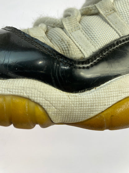 【現状渡し品】【メンズ/レディース】 NIKE ナイキ 378038-100 GS AIR JORDAN 11 RETRO CONCORD (2018) 靴 シューズ スニーカー 160-260517-AS-42-min サイズ：25cm カラー：ホワイト/ブラック 万代Net店