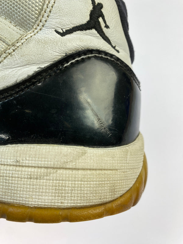 【現状渡し品】【メンズ/レディース】 NIKE ナイキ 378038-100 GS AIR JORDAN 11 RETRO CONCORD (2018) 靴 シューズ スニーカー 160-260517-AS-42-min サイズ：25cm カラー：ホワイト/ブラック 万代Net店