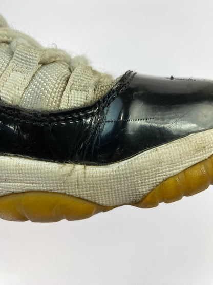 【現状渡し品】【メンズ/レディース】 NIKE ナイキ 378038-100 GS AIR JORDAN 11 RETRO CONCORD (2018) 靴 シューズ スニーカー 160-260517-AS-42-min サイズ：25cm カラー：ホワイト/ブラック 万代Net店