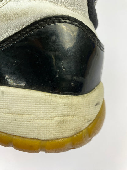 【現状渡し品】【メンズ/レディース】 NIKE ナイキ 378038-100 GS AIR JORDAN 11 RETRO CONCORD (2018) 靴 シューズ スニーカー 160-260517-AS-42-min サイズ：25cm カラー：ホワイト/ブラック 万代Net店