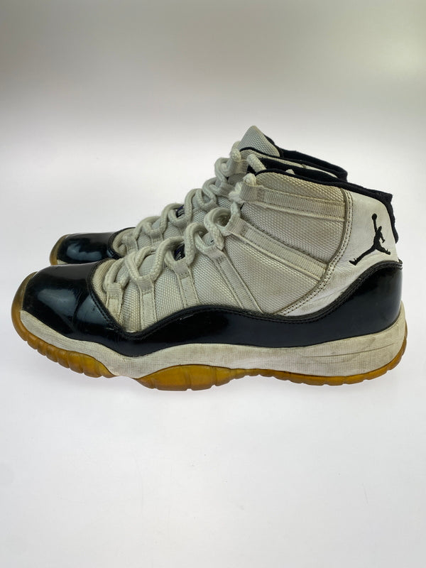 【現状渡し品】【メンズ/レディース】 NIKE ナイキ 378038-100 GS AIR JORDAN 11 RETRO CONCORD (2018) 靴 シューズ スニーカー 160-260517-AS-42-min サイズ：25cm カラー：ホワイト/ブラック 万代Net店
