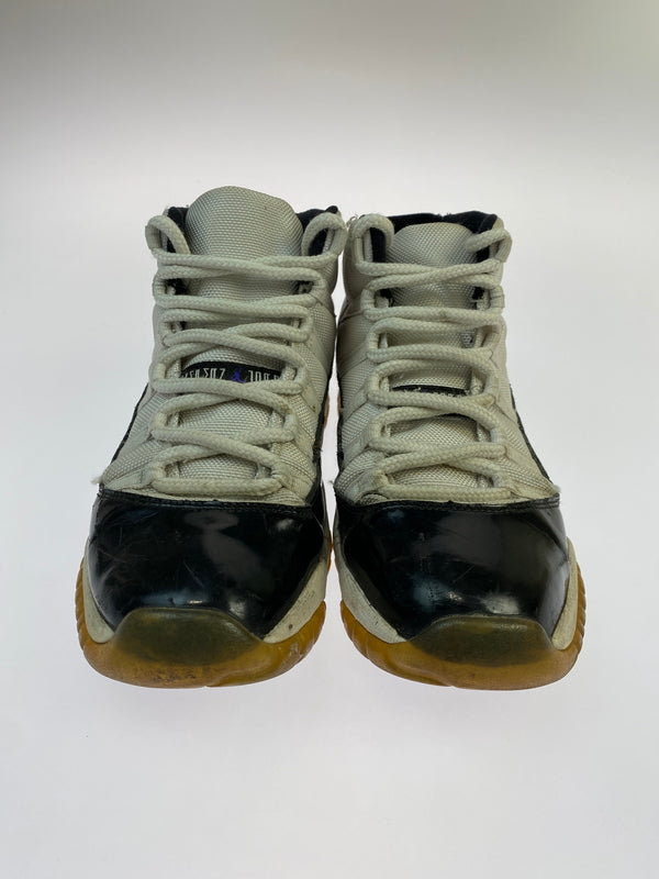 【現状渡し品】【メンズ/レディース】 NIKE ナイキ 378038-100 GS AIR JORDAN 11 RETRO CONCORD (2018) 靴 シューズ スニーカー 160-260517-AS-42-min サイズ：25cm カラー：ホワイト/ブラック 万代Net店