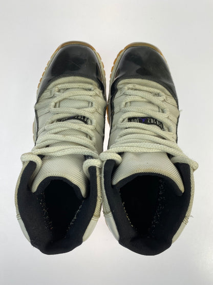 【現状渡し品】【メンズ/レディース】 NIKE ナイキ 378038-100 GS AIR JORDAN 11 RETRO CONCORD (2018) 靴 シューズ スニーカー 160-260517-AS-42-min サイズ：25cm カラー：ホワイト/ブラック 万代Net店