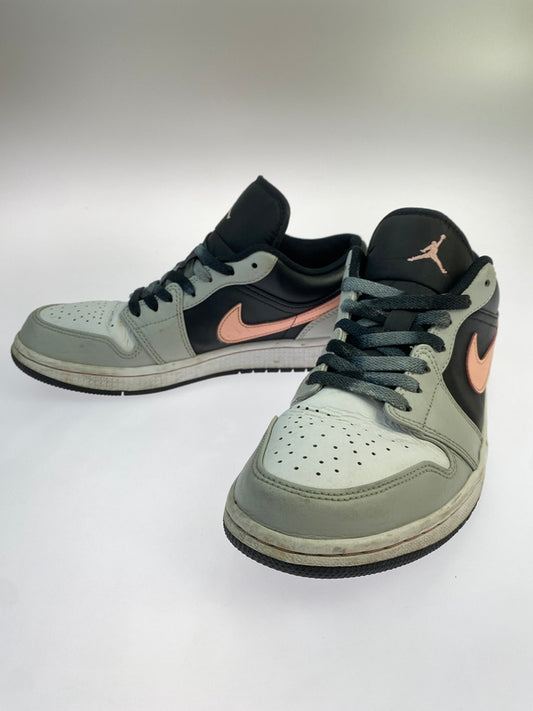 【現状渡し品】【メンズ】 NIKE ナイキ 553558-062 AIR JORDAN 1 LOW 靴 シューズ スニーカー 160-260517-AS-44-min サイズ：26.5cm カラー：グレー/ブラック/ピンク 万代Net店