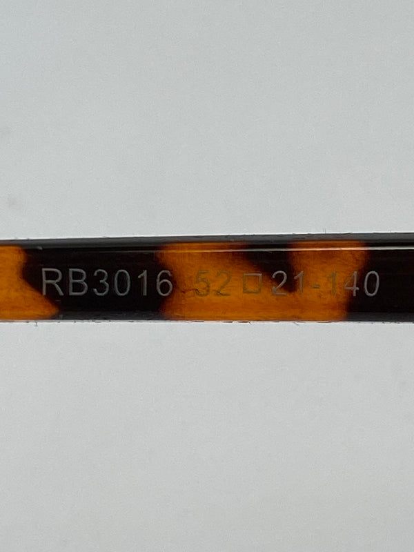 【中古品】【メンズ/レディース】 RAY-BAN レイバン CLUBMASTER CLASSIC RB3016 クラブマスター クラシック サングラス 52□21-140 203-260521-em-06-min カラー：ハバナ/グリーンクラシック 万代Net店