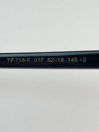 【中古品】【メンズ/レディース】 TOM FORD トムフォード SUNGLASSES TF718-K サングラス 62□18-145 ジャパンフィッティング・アジアンフィット 203-260521-em-03-min カラー：ブラック 万代Net店