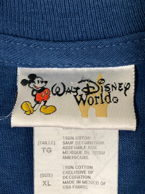 【中古品】【メンズ】 DISNEY MAGIC MUSIC DAYS TEE ディズニー マジック ミュージック デイズ 半袖Tシャツ メンズ トップス 146-260723-em-46-min サイズ：XL カラー：ブルー 万代Net店