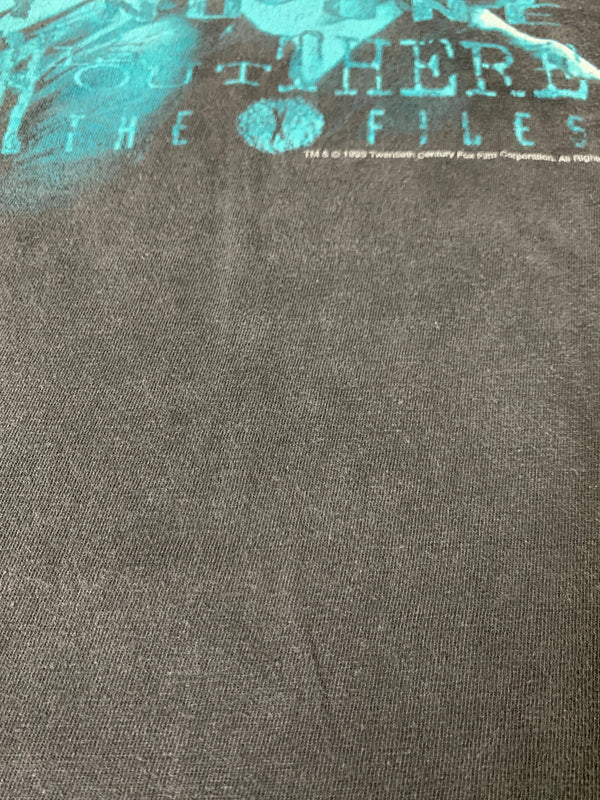 【中古品】【メンズ】 X-FILES エックスファイルズ 90S DRAMA TEE 90年代 ドラマ Tシャツ メンズトップス ヴィンテージ 146-260515-em-17-min サイズ：XL カラー：ブラック 万代Net店